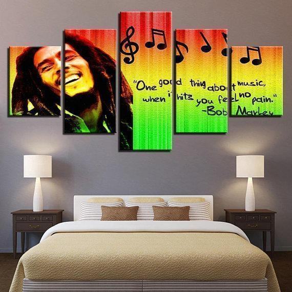 Bob Marley Music Leinwandbilder Kunstdrucke  