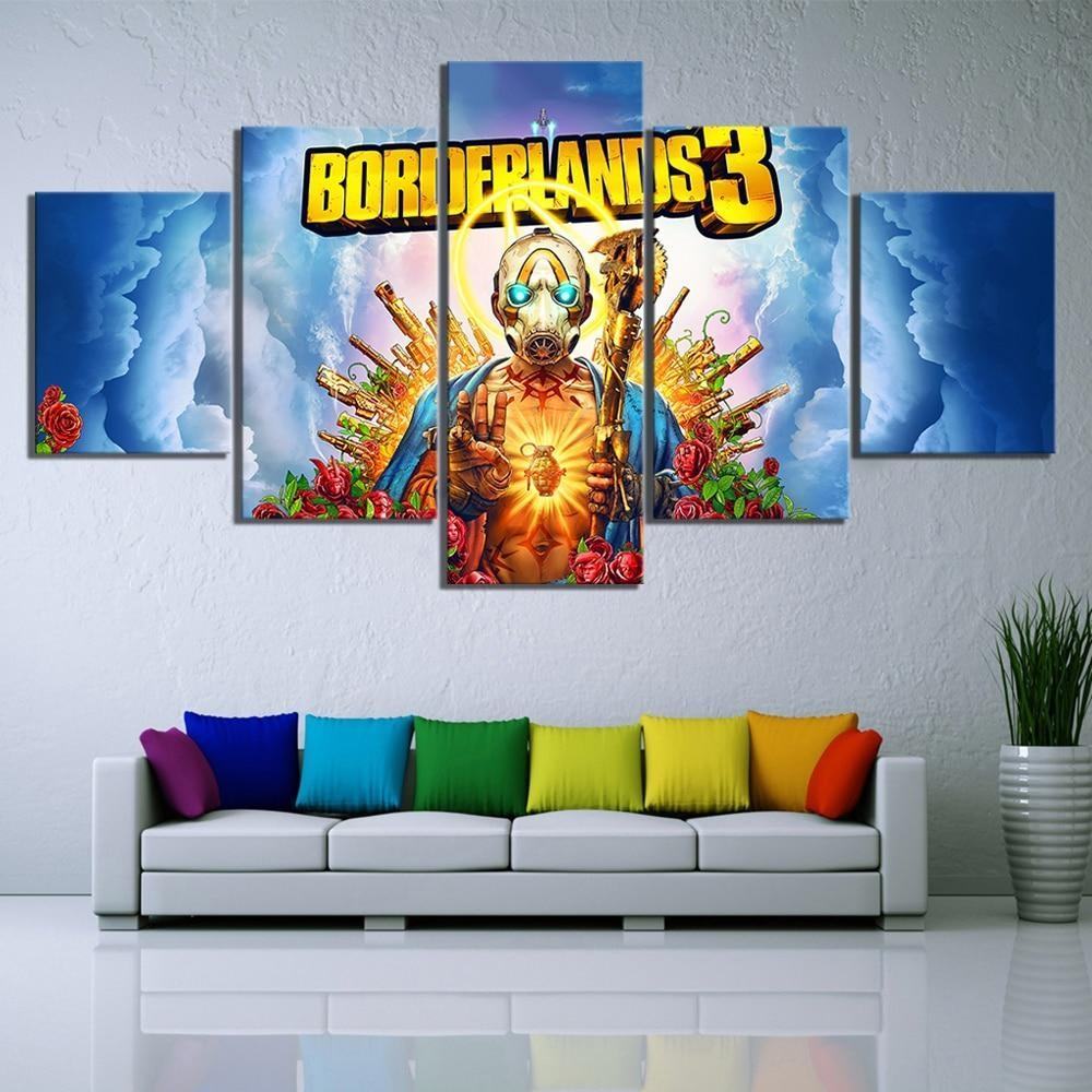 Borderlands 3 Comic Poster Gaming Leinwandbilder Kunstdrucke Rahmen