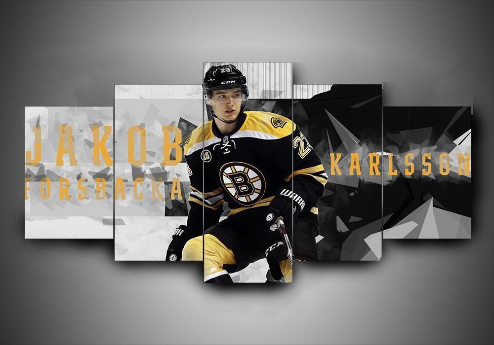 Boston Bruins Jakob Forsbacka Karlsson Sport Leinwandbilder Kunstdrucke  