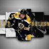 boston bruins nhl team logo gelb leinwandbild – kunst für sportbegeisterte 8718