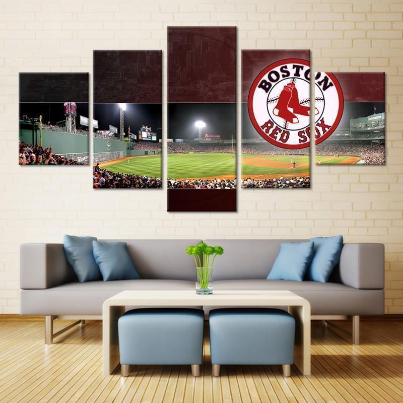 Boston Red Sox Stadium Baseball Leinwandbilder Kunstdrucke  
