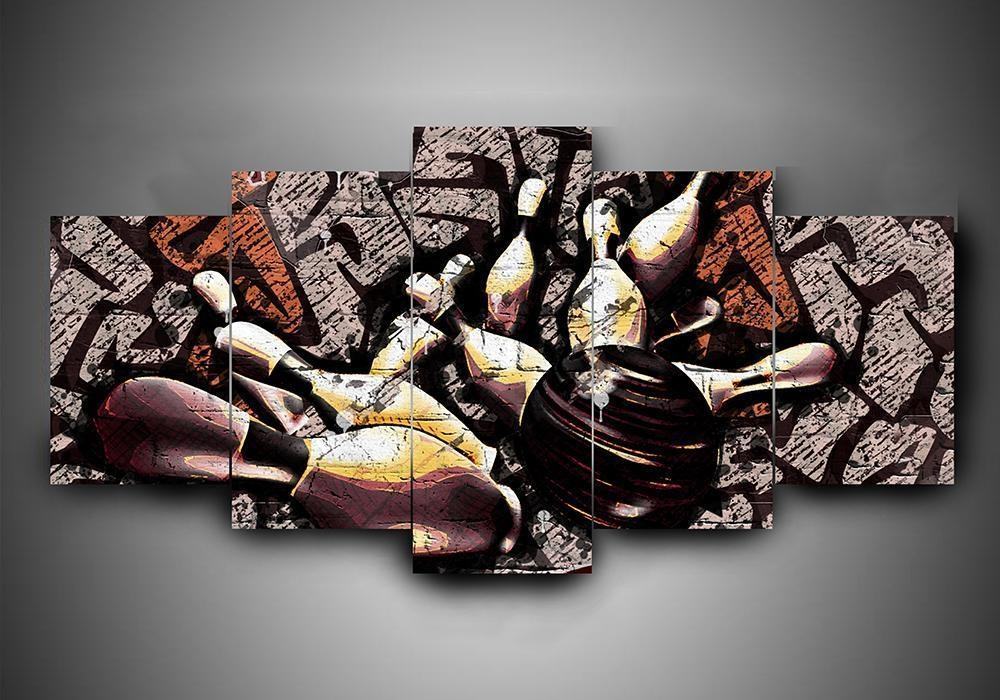 Bowling 1 Sport Leinwandbilder Kunstdrucke  