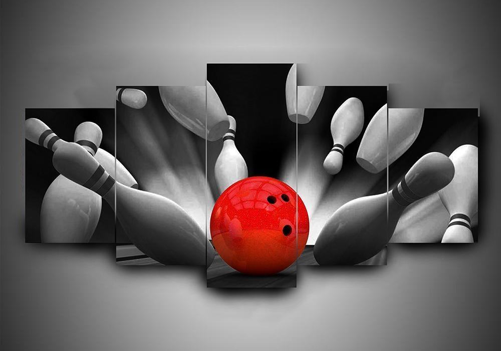 Bowling Sport Leinwandbilder Kunstdrucke  