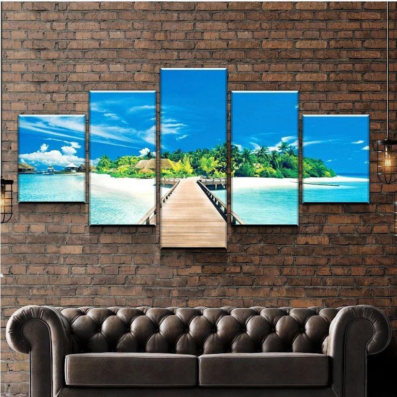 Brcke Zum Paradies Leinwandbilder Kunstdrucke Rahmen