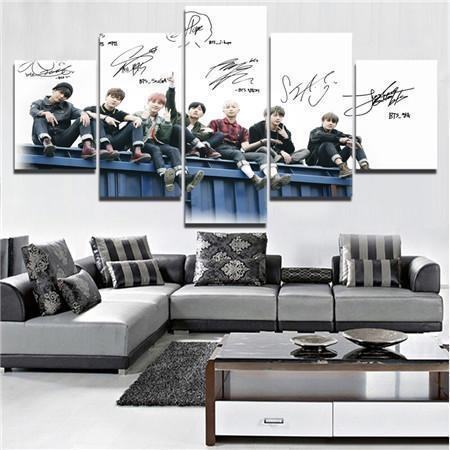 Bts Band 9 Celebrity Leinwandbilder Kunstdrucke Rahmen