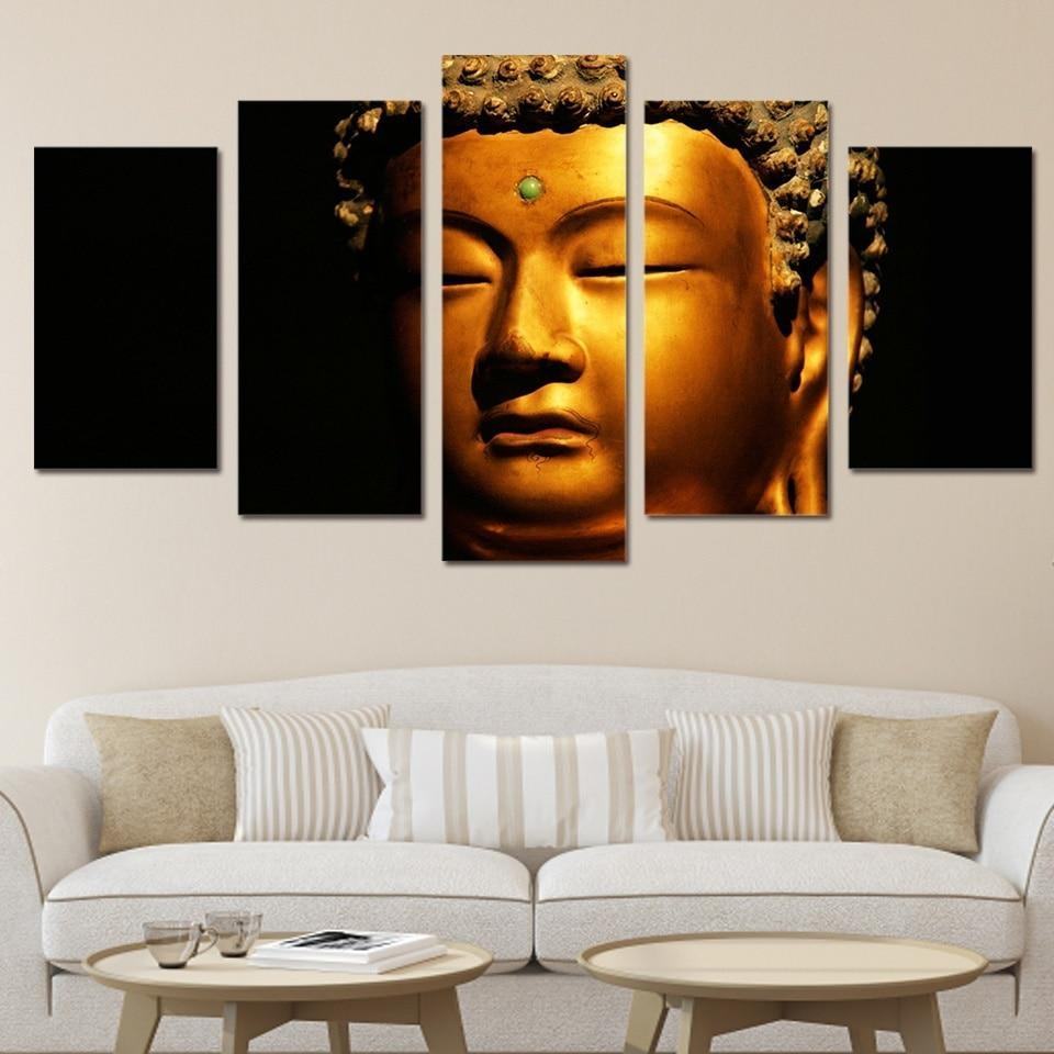 Buddha 76 Religion Leinwandbilder Kunstdrucke Rahmen
