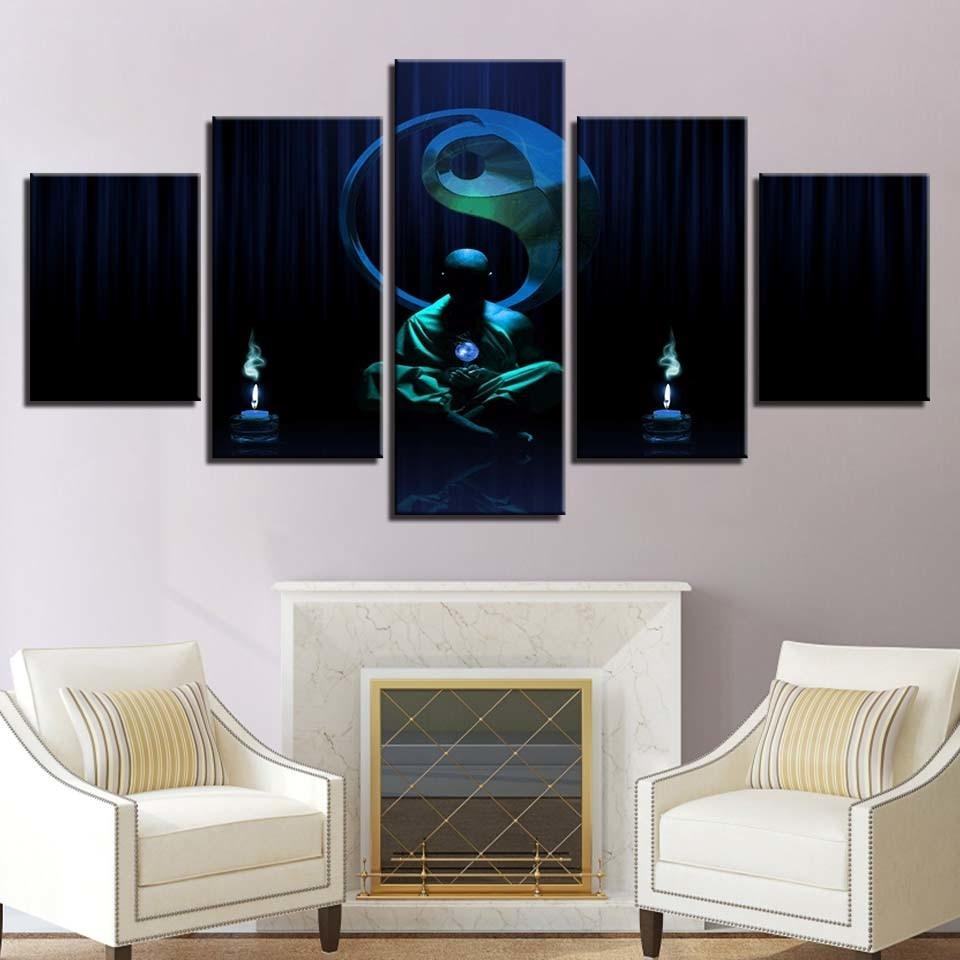 Buddha 77 Religion Leinwandbilder Kunstdrucke Rahmen