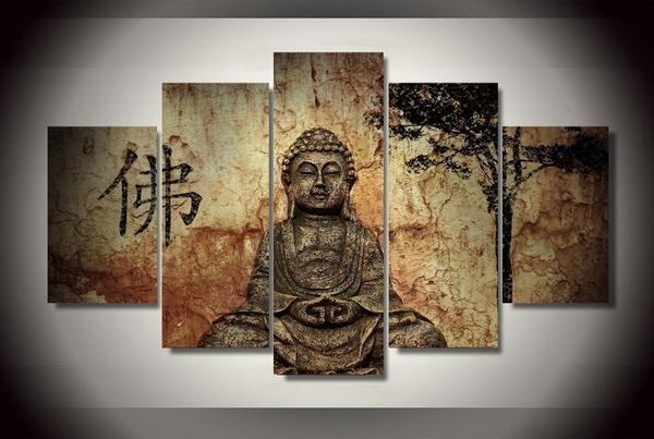 Buddha Mind And Soul Religion Leinwandbilder Kunstdrucke Rahmen