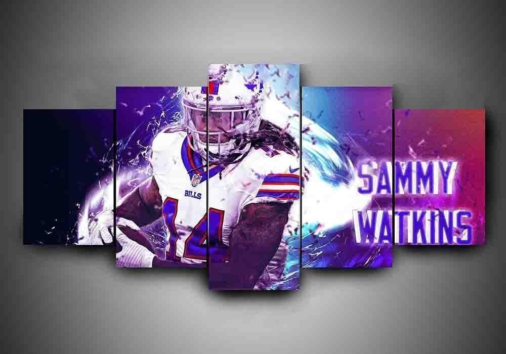Buffalo Bills Sammy Watkins Leinwanddruck – Football Kunstwerk