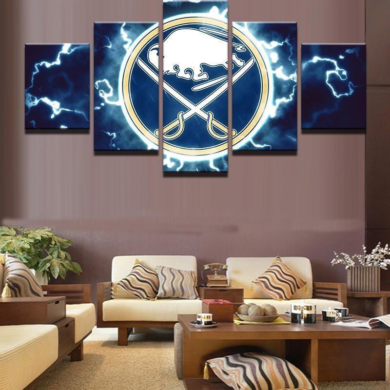 Buffalo Sabres Ice Hockey Logo Sport Leinwandbilder Kunstdrucke  