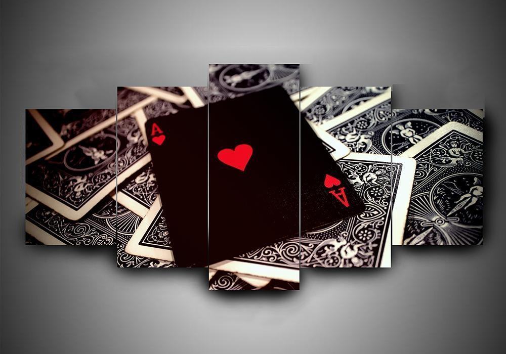 Cards 2 Abstract Leinwandbilder Kunstdrucke  