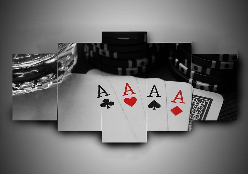 Cards 3 Abstract Leinwandbilder Kunstdrucke  