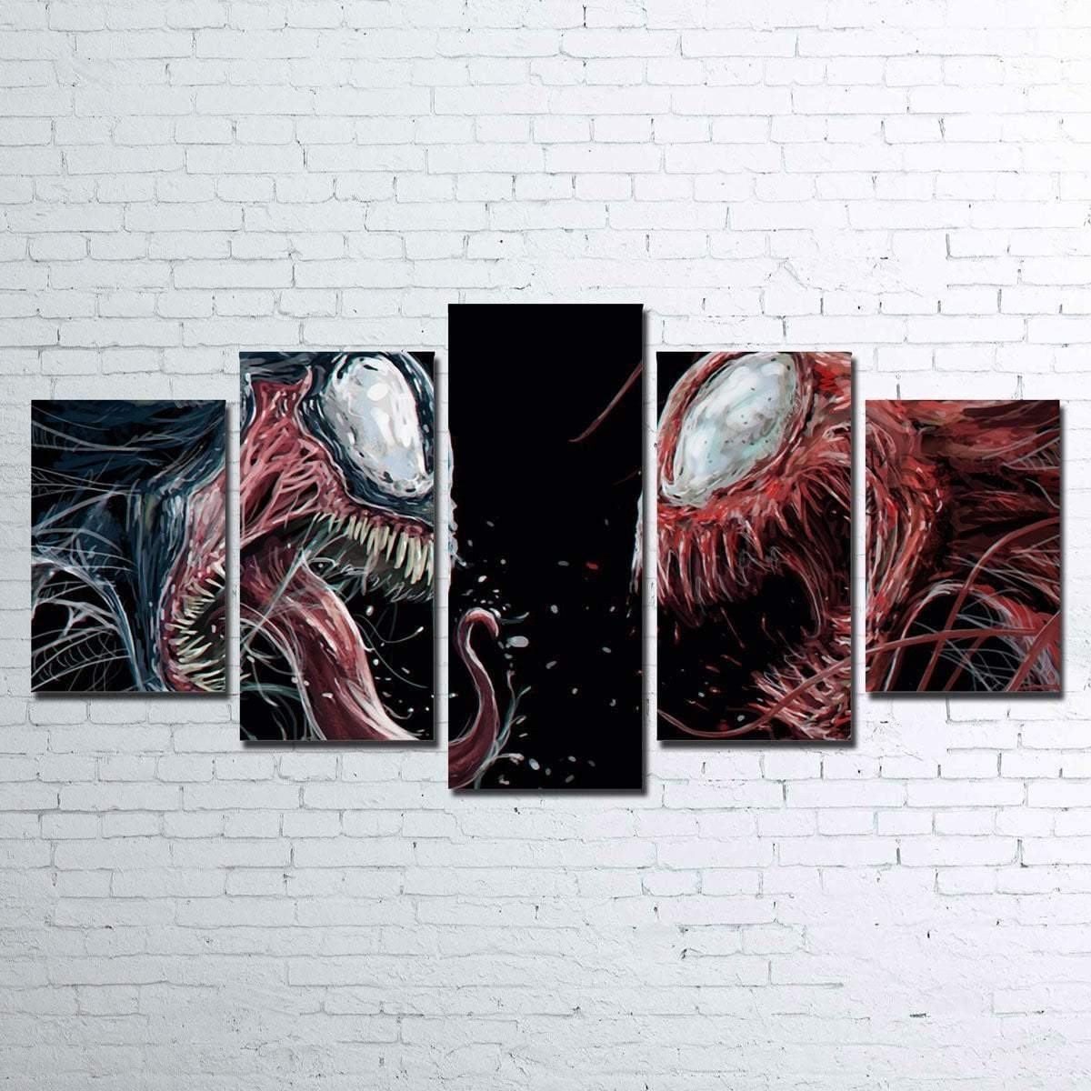 Carnage Vs Venom V2 Movie Leinwandbilder Kunstdrucke  