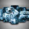 carolina panthers julius peppers 2 leinwanddruck – football kunstwerk 2275