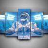 carolina panthers new camton 1 leinwanddruck – football kunst 6853