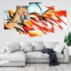 charizard pokemon anime leinwandbilder kunstdrucke rahmen 7881