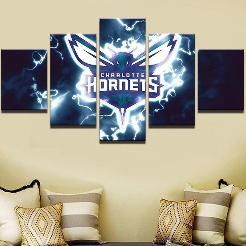 Charlotte Hornets Nba Basketball Leinwandbilder Kunstdrucke Rahmen