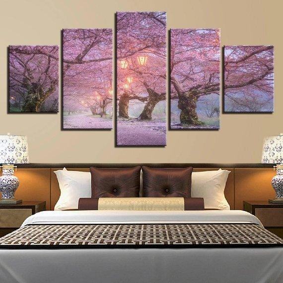 Cherry Blossoms 1 Nature Leinwandbilder Kunstdrucke  