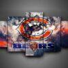 Chicago Bears 3 Leinwanddruck – Football Kunstwerk chicago bears 3 leinwanddruck – football kunstwerk 8374