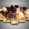 chicago bears eddie goldman leinwanddruck – football kunst 5718