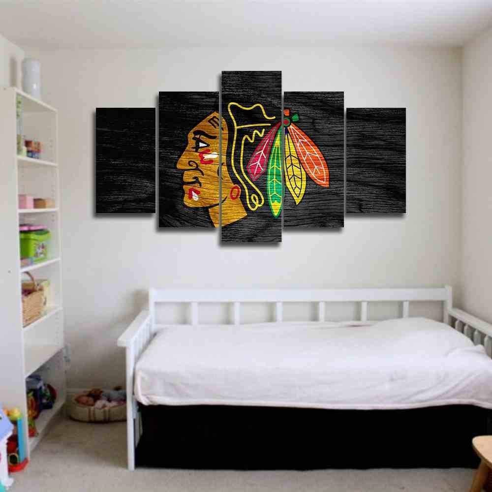 Chicago Blackhawks Exclusive Leinwandbilder – Eishockey Kunstdrucke