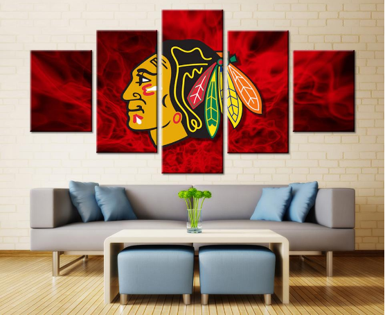 Chicago Blackhawks Leinwandbilder 1 – Eishockey Kunstdrucke