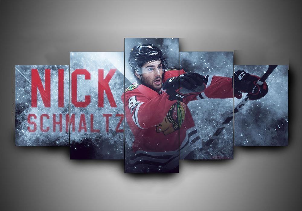 Chicago Blackhawks Nick Schmaltz Leinwandbilder – NHL Kunstdrucke