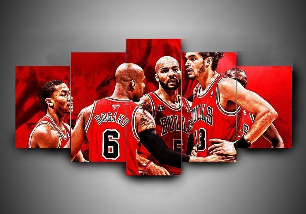 Chicago Bulls Leinwandbilder 3 – Basketball Kunstdrucke für Fans