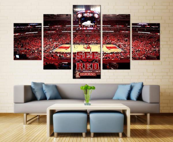 Chicago Bulls Leinwandbilder 4 – NBA Kunstdrucke