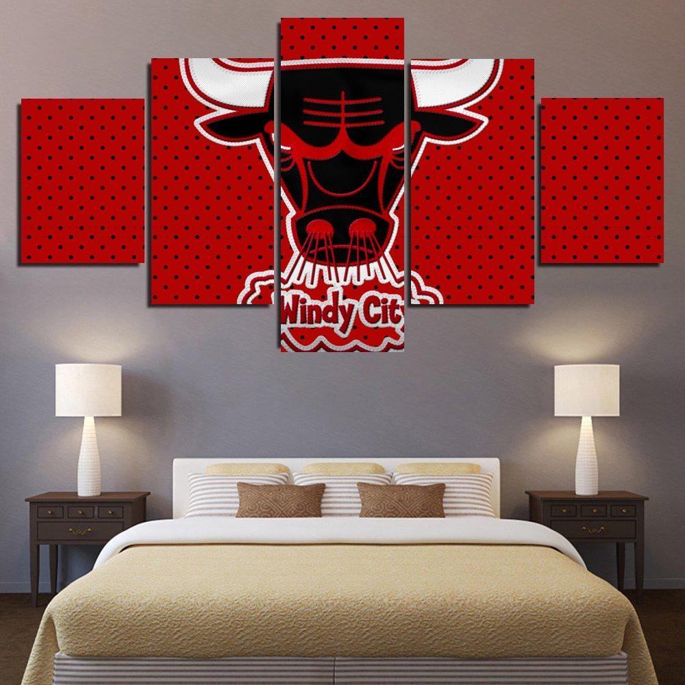 Chicago Bulls Leinwandbilder Kunstdrucke Rahmen
