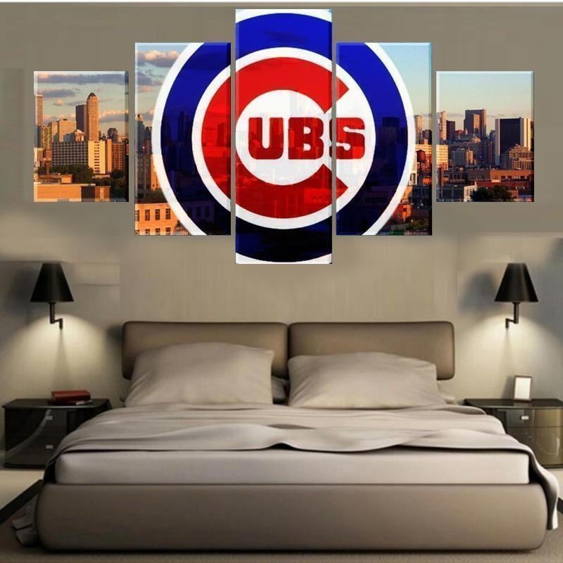 Chicago Cubs City Nature Leinwandbilder Kunstdrucke  