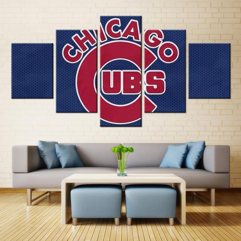 Chicago Cubs Sports Team 1 Leinwandbilder – Baseball Kunstdrucke
