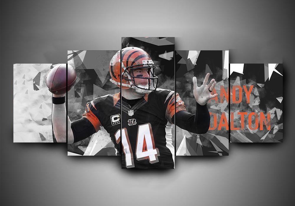 Cincinnati Bengals Andy Dalton Leinwandbilder – NFL Kunstdrucke