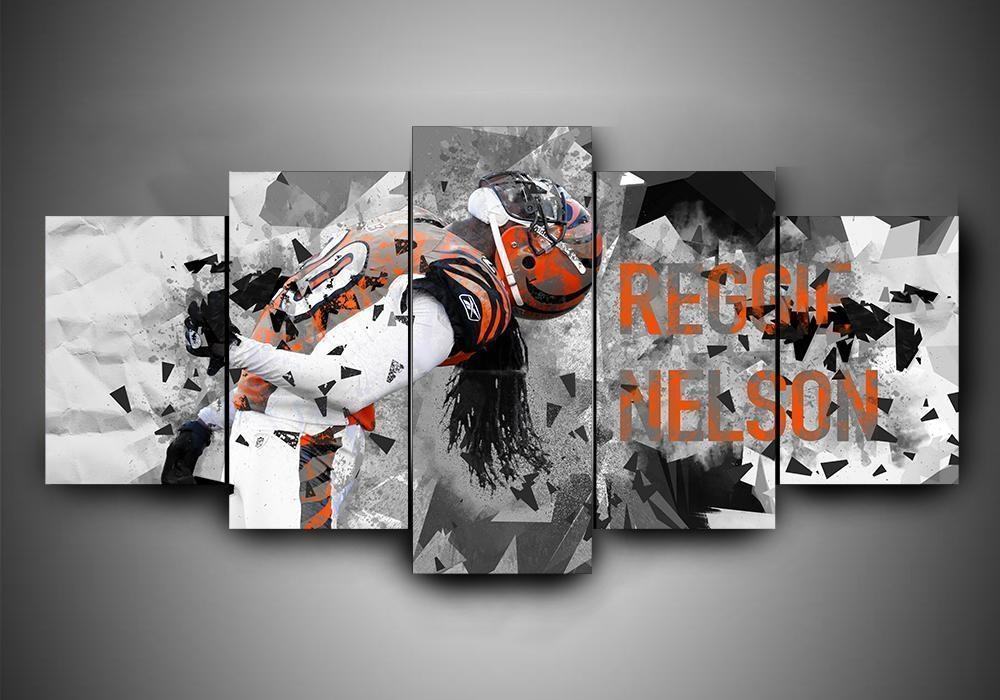 Cincinnati Bengals Reggie Nelson Leinwandbilder – NFL Kunstdrucke