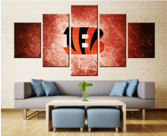 Cincinnati Bengals Sport Leinwandbilder – NFL Kunstdrucke