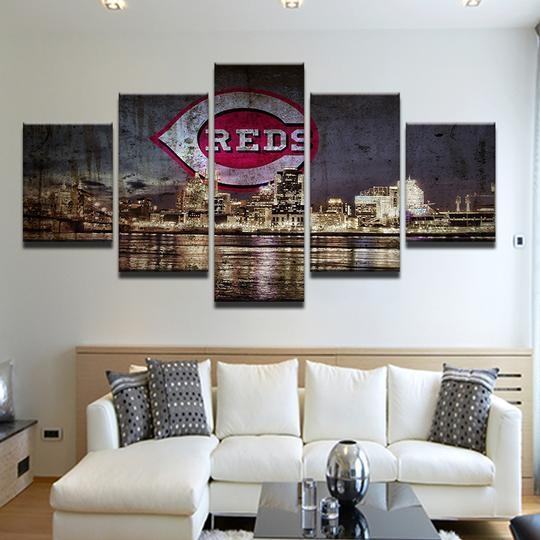 Cincinnati Reds Leinwandbilder 4 – Baseball Kunstdrucke
