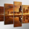 Cityscape Sunset Chicago Evening Nature Leinwandbilder Kunstdrucke cityscape sunset chicago evening nature leinwandbilder kunstdrucke 2532