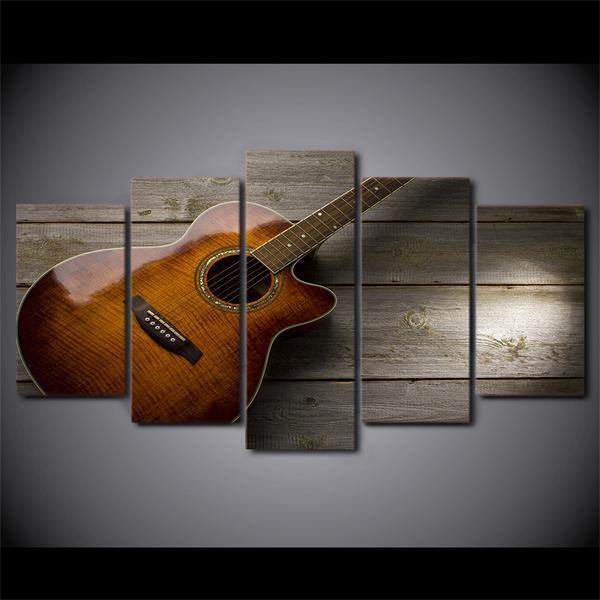 Classical Guitar Music Music Leinwandbilder Kunstdrucke  