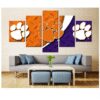 clemson tigers 1 sport leinwandbilder kunstdrucke 6035