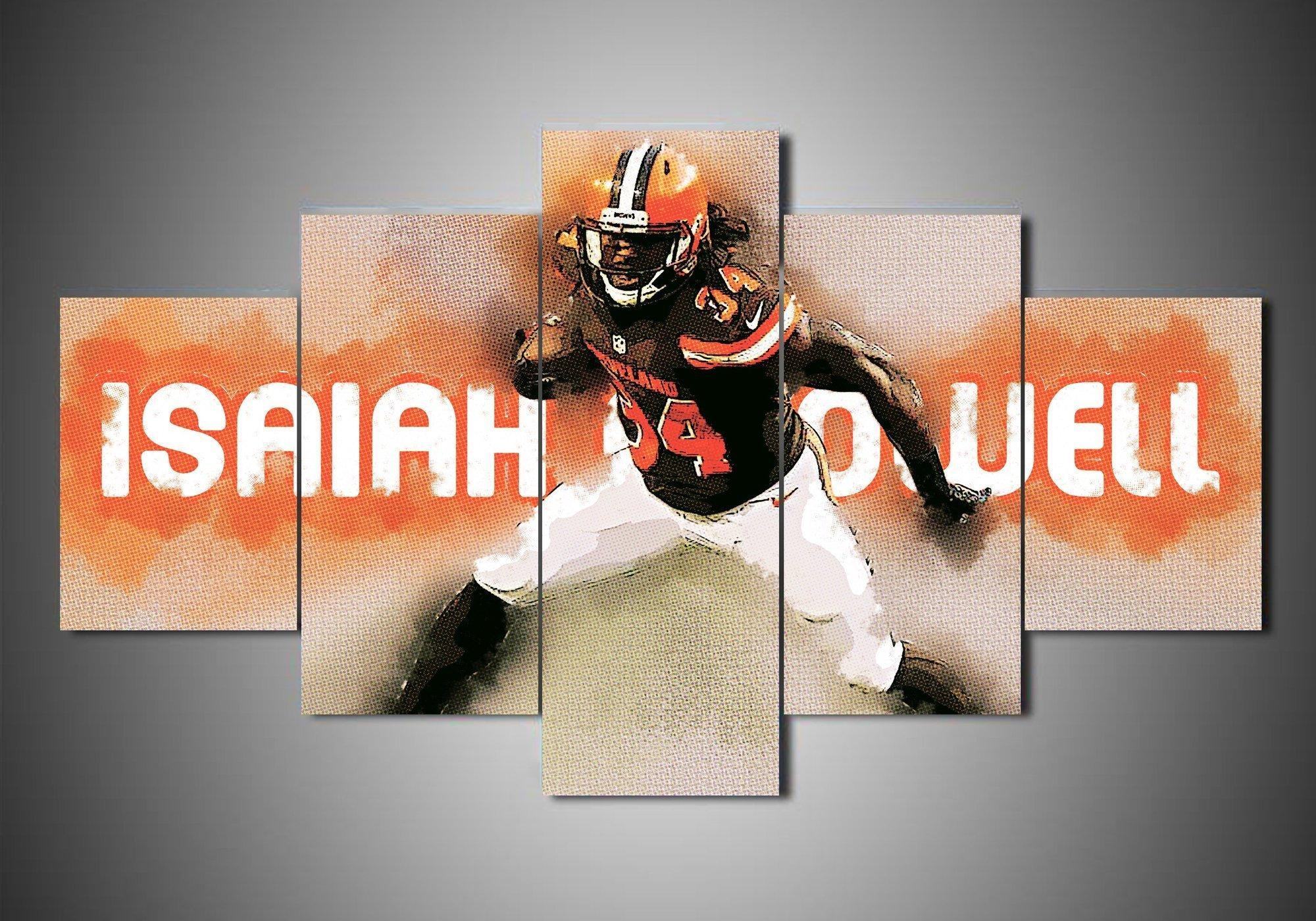 Cleveland Browns Isaiah Crowell Leinwandbilder – NFL Kunstdrucke