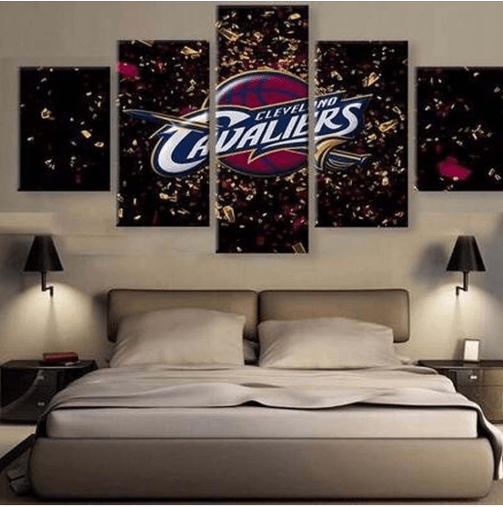 Cleveland Cavaliers Basketball 1 Leinwandbilder – NBA Kunstdrucke