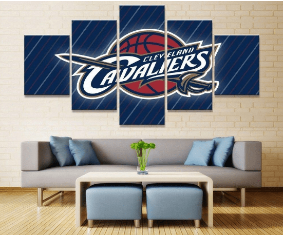 Cleveland Cavaliers Basketball Leinwandbilder – NBA Kunstdrucke