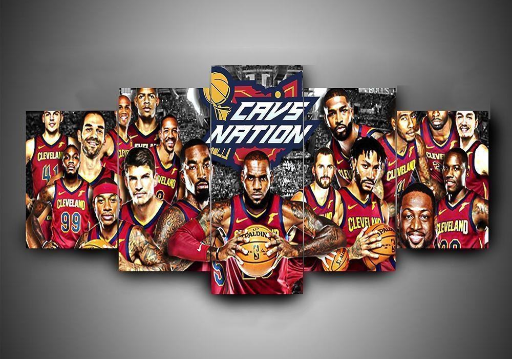 Cleveland Cavaliers Leinwandbilder 3 – NBA Kunstdrucke