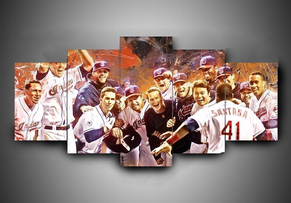 Cleveland Indians Leinwandbilder 2 – MLB Kunstdrucke