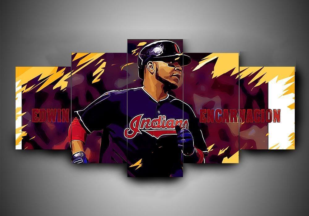 Cleveland Indians Sport Leinwandbilder – MLB Kunstdrucke
