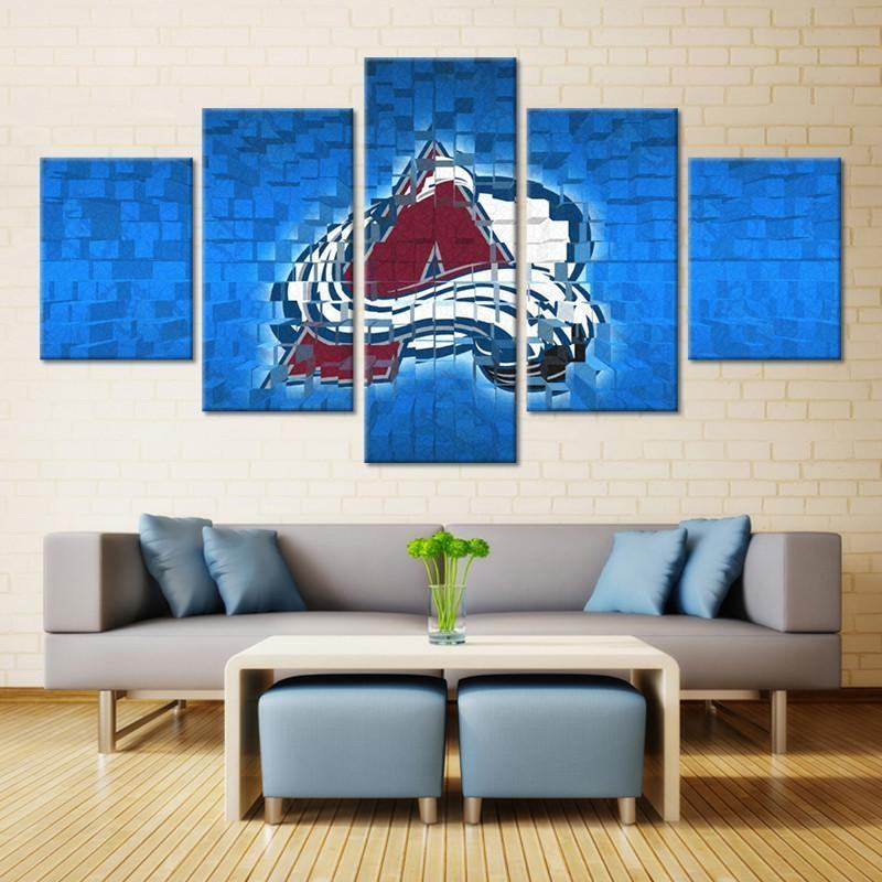 Colorado Avalanche NHL Team Leinwandbilder – Kunstdrucke