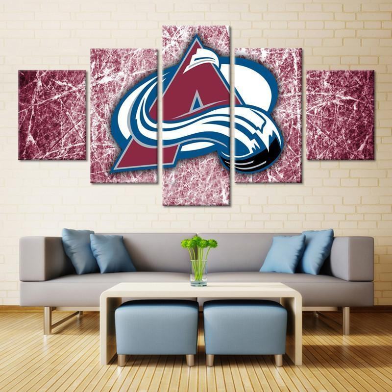 Colorado Avalanche Sports Team Logo Leinwandbilder – NHL Kunstdrucke