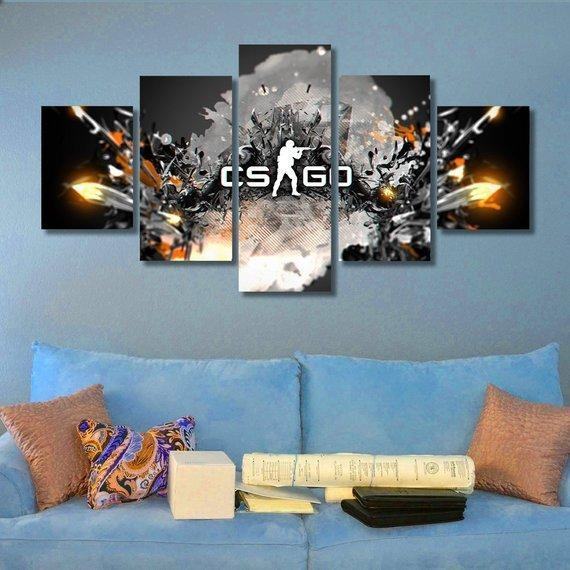 Counter Strike Sport Leinwandbilder – Kunstdrucke Gaming