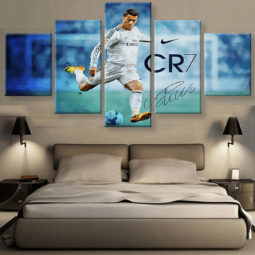 Cristiano Ronaldo Cr7 Celebrity Leinwandbilder Kunstdrucke Rahmen