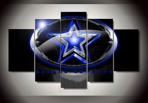 Dallas Cowboys 2 Sport Leinwandbilder – Kunstdrucke Football
